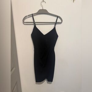 Lulus Sleeveless Black Bodycon Mini Dress 

(Size S)
